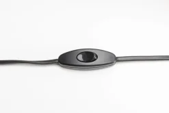 Lampy Stołowe*KARE Design Lampa Stołowa Niebieska Szkło I Tkanina 42 Cm