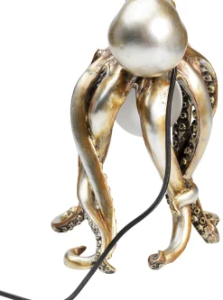 Lampy Stołowe*KARE Design Lampa Stołowa Octopus 26x34 Cm Złota