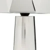 Lampy Stołowe*KARE Design Lampa Stołowa Srebrna Nowoczesna 38 Cm