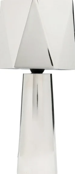 Lampy Stołowe*KARE Design Lampa Stołowa Srebrna Nowoczesna 38 Cm