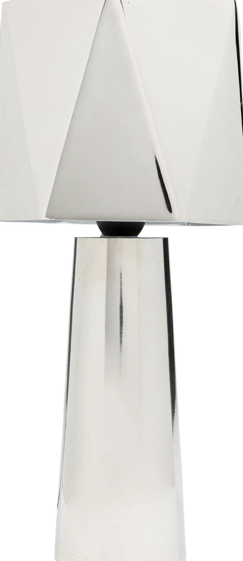 Lampy Stołowe*KARE Design Lampa Stołowa Srebrna Nowoczesna 38 Cm