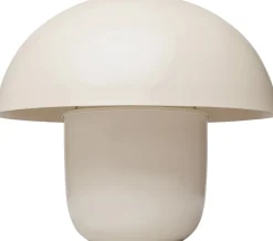 Lampy Stołowe*KARE Design Lampa Stołowa Stalowa Grzybek Kolor Beżowy Ø50x44 Cm