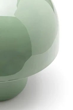 Lampy Stołowe*KARE Design Lampa Stołowa Stalowa Grzybek Kolor Miętowy Ø20x20 Cm