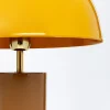 Lampy Stołowe*KARE Design Lampa Stołowa Stalowa żółta Ø30x51 Cm