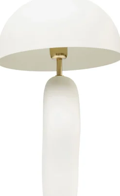 Lampy Stołowe*KARE Design Lampa Stołowa Stalowa W Kolorze Białym 48 Cm