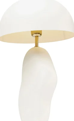 Lampy Stołowe*KARE Design Lampa Stołowa Stalowa W Kolorze Białym 48 Cm