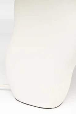 Lampy Stołowe*KARE Design Lampa Stołowa Stalowa W Kolorze Białym 48 Cm