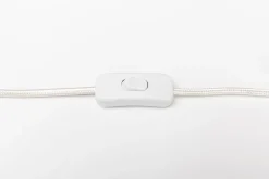 Lampy Stołowe*KARE Design Lampa Stołowa Stalowa W Kolorze Białym 48 Cm
