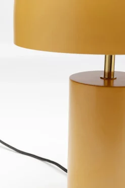 Lampy Stołowe*KARE Design Lampa Stołowa Stalowa W Kolorze Curry Ø25x38 Cm