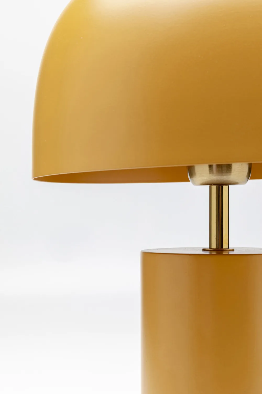 Lampy Stołowe*KARE Design Lampa Stołowa Stalowa W Kolorze Curry Ø25x38 Cm