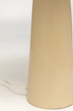 Lampy Stołowe*KARE Design Lampa Stołowa Stalowa W Kolorze Ecru Ø34x49 Cm