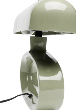 Lampy Stołowe*KARE Design Lampa Stołowa Stalowa W Kolorze Zielonym 37x26 Cm