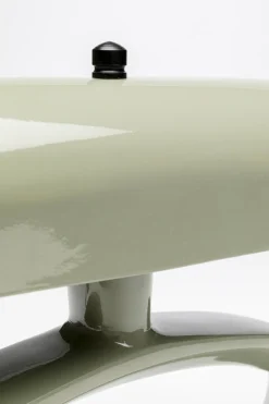 Lampy Stołowe*KARE Design Lampa Stołowa Stalowa W Kolorze Zielonym 37x26 Cm