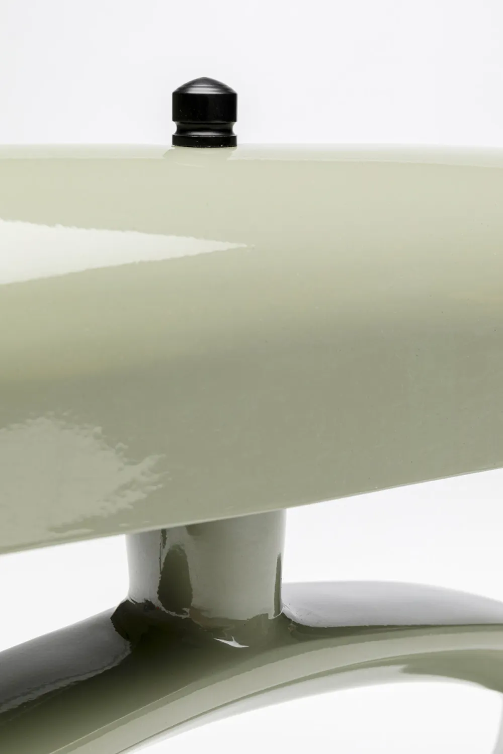 Lampy Stołowe*KARE Design Lampa Stołowa Stalowa W Kolorze Zielonym 37x26 Cm