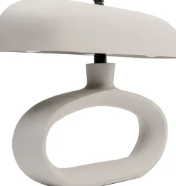 Lampy Stołowe*KARE Design Lampa Stołowa Stalowa W Kolorze Beżowym 37x26 Cm