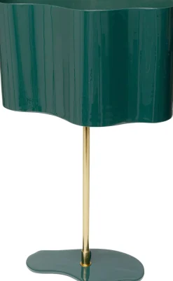 Lampy Stołowe*KARE Design Lampa Stołowa Stalowa W Kolorze Ciemnozielonym 49 Cm