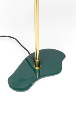 Lampy Stołowe*KARE Design Lampa Stołowa Stalowa W Kolorze Ciemnozielonym 49 Cm