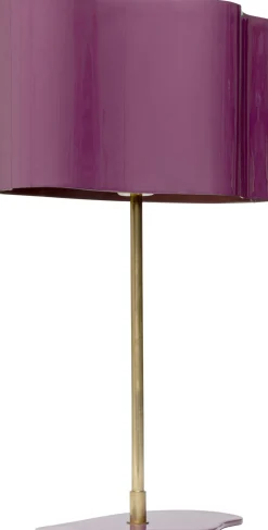 Lampy Stołowe*KARE Design Lampa Stołowa Stalowa W Kolorze Fioletowym 49 Cm