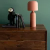 Lampy Stołowe*KARE Design Lampa Stołowa Ze Stali Czerwień Terakotowa 39 Cm