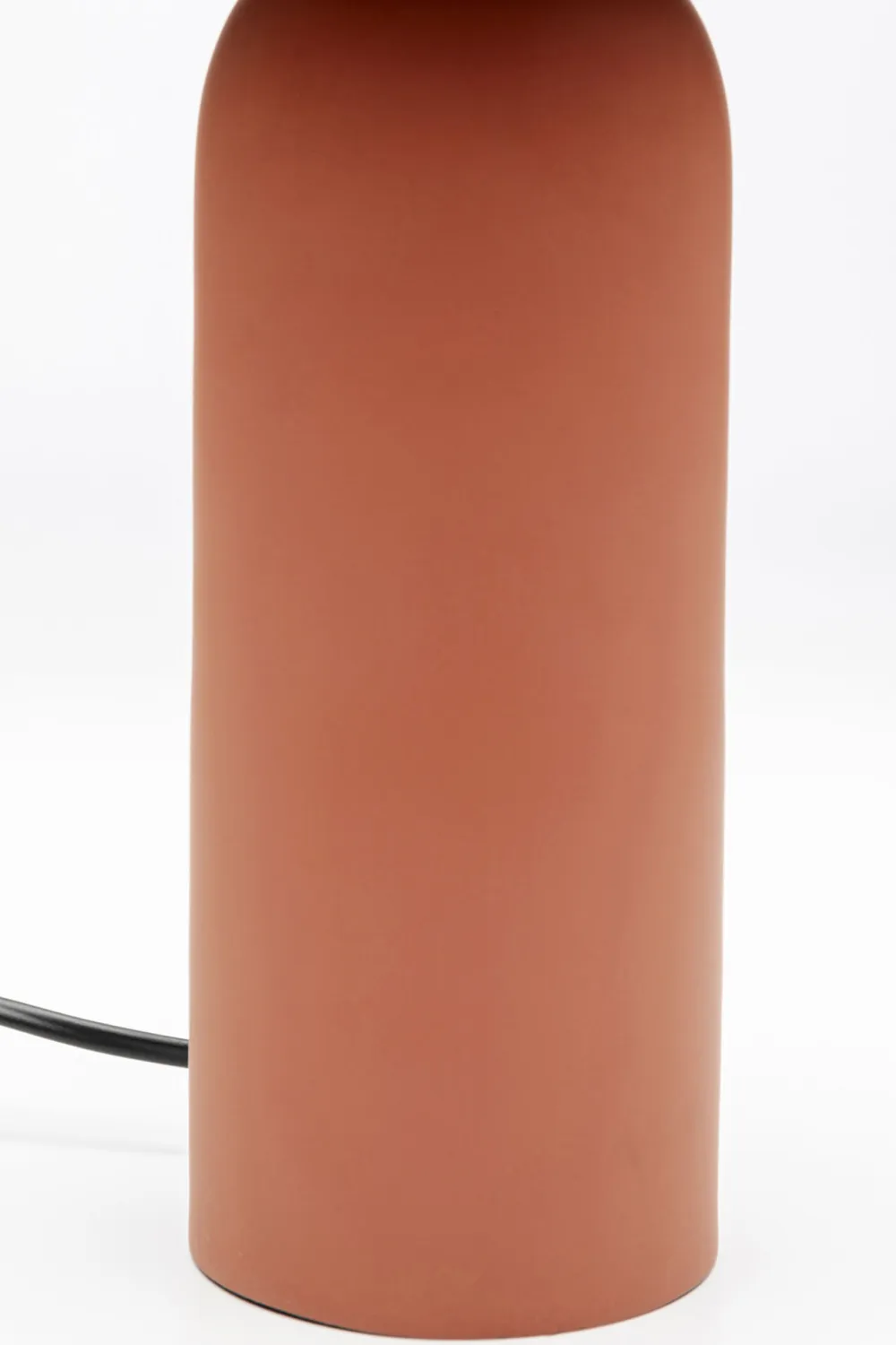 Lampy Stołowe*KARE Design Lampa Stołowa Ze Stali Czerwień Terakotowa 39 Cm