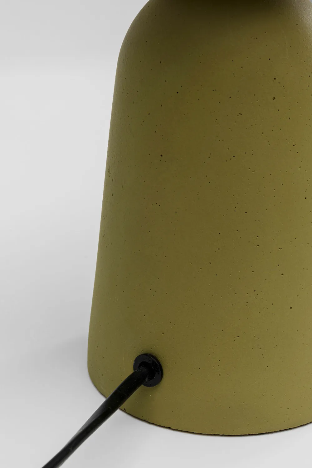 Lampy Stołowe*KARE Design Lampa Stołowa Zielona Klosz Szklana Kula Ø16x31 Cm