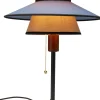 Lampy Stołowe*KARE Design Lampa Stołowa Z Kolorowym Kloszem Podstawa Czarna Ø35x49 Cm