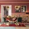 Lampy Wiszące*KARE Design Lampa Wisząca Beam 72x72 Cm Mosiężna