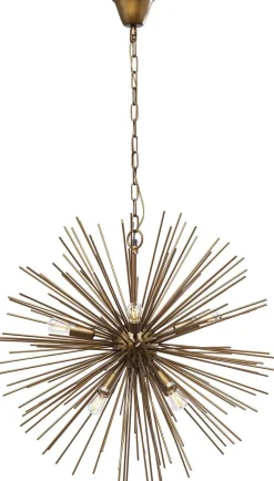 Lampy Wiszące*KARE Design Lampa Wisząca Beam 72x72 Cm Mosiężna