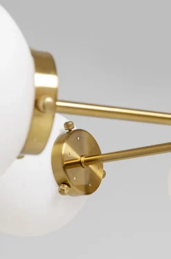 Lampy Wiszące*KARE Design Lampa Wisząca Bolla Ø70 Cm Złota - Klosze Szklane