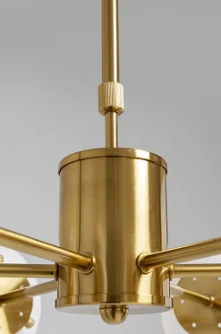 Lampy Wiszące*KARE Design Lampa Wisząca Bolla Ø70 Cm Złota - Klosze Szklane