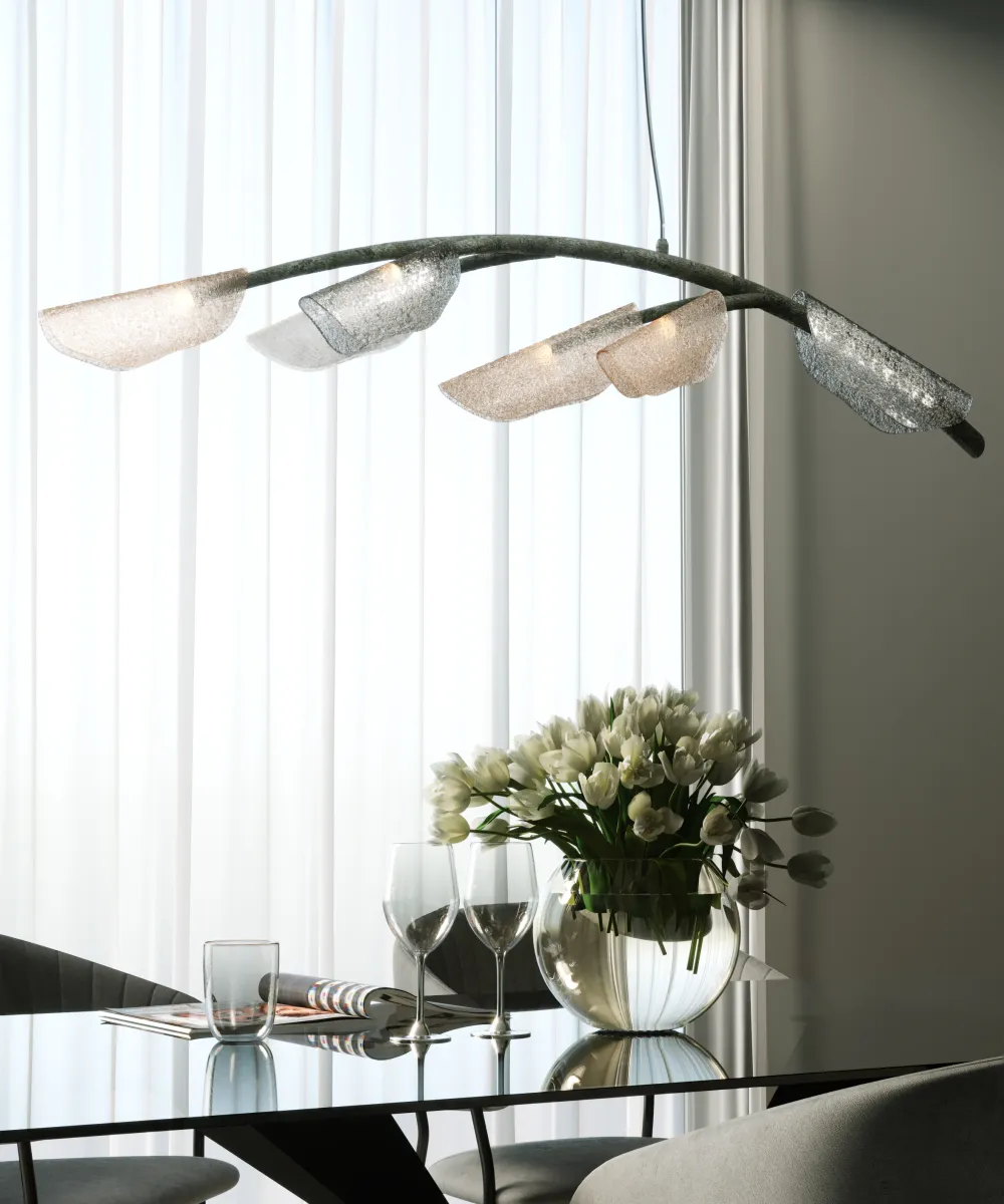 Lampy Wiszące*KARE Design Lampa Wisząca Branch 135x32 Cm