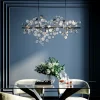 Lampy Wiszące*KARE Design Lampa Wisząca Clouds Clear 102x61 Cm Szara