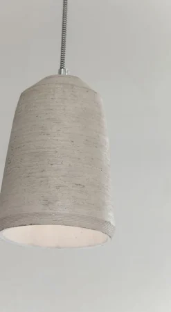 Lampy Wiszące*KARE Design Lampa Wisząca Dining 120x120 Cm Szaro-drewniana