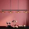 Lampy Wiszące*KARE Design Lampa Wisząca Disc Dining Quattro 112x150 Cm Złota