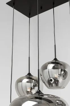 Lampy Wiszące*KARE Design Lampa Wisząca Do Salonu Klosze Przydymione Szklane 110x160 Cm