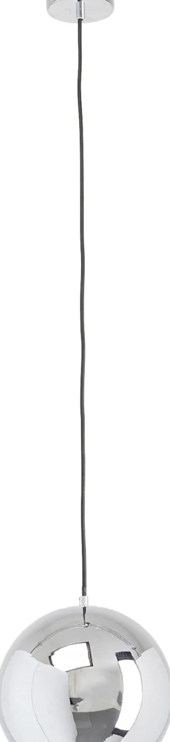 Lampy Wiszące*KARE Design Lampa Wisząca Do Salonu Kula Srebrna Ø25 Cm