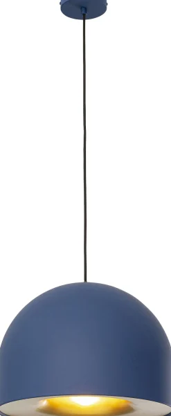 Lampy Wiszące*KARE Design Lampa Wisząca Do Salonu W Kolorze Niebieskim Ø40 Cm