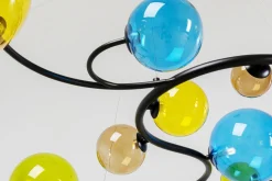 Lampy Wiszące*KARE Design Lampa Wisząca Duża Z Kolorowymi Szklanymi Kloszami 150x150 Cm