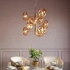 Lampy Wiszące*KARE Design Lampa Wisząca Headlight 53x61 Cm Złota