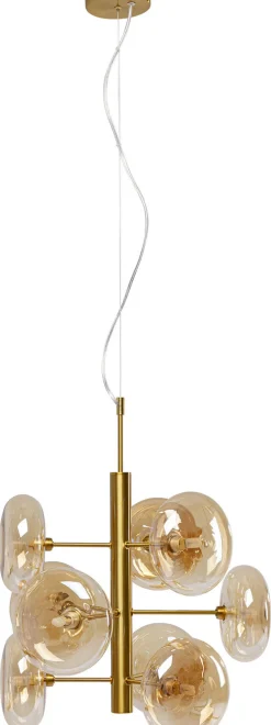 Lampy Wiszące*KARE Design Lampa Wisząca Headlight 53x61 Cm Złota