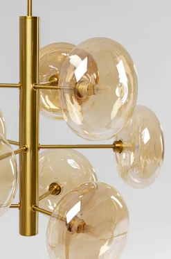 Lampy Wiszące*KARE Design Lampa Wisząca Headlight 53x61 Cm Złota