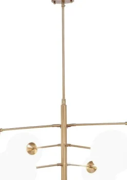 Lampy Wiszące*KARE Design Lampa Wisząca Planets 105x95 Cm Biało-złota