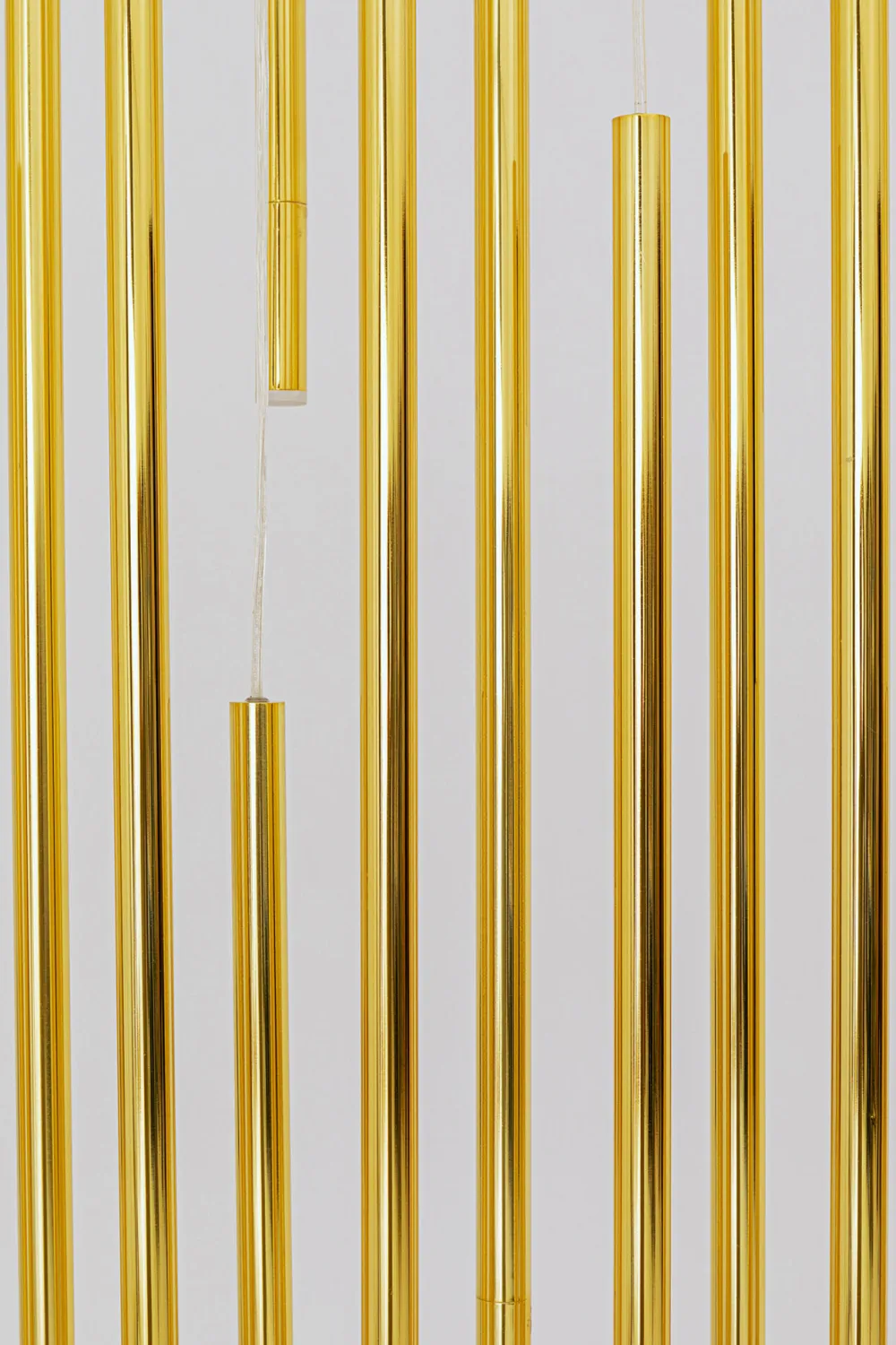 Lampy Wiszące*KARE Design Lampa Wisząca Vegas LED 154x250-320 Cm Złota