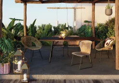 Lampiony I Latarenki*KARE Design Latarenki Giardino (4-set) Złote