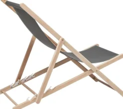 Fotele*KARE Design Leżak Easy Summer 56x96 Cm Szary