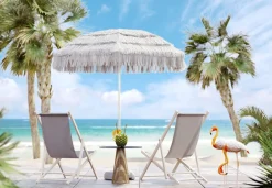 Fotele*KARE Design Leżak Easy Summer 56x96 Cm Szary