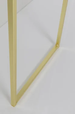 Lustra*KARE Design Lustro Alice 32x175 Cm Rama Czarno-złota
