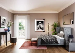 Lustra*KARE Design Lustro Bella 80x160 Cm Czarne