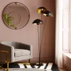 Lustra*KARE Design Lustro Betsy Frame ∅90 Cm Czarne
