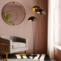 Lustra*KARE Design Lustro Betsy Frame ∅90 Cm Czarne